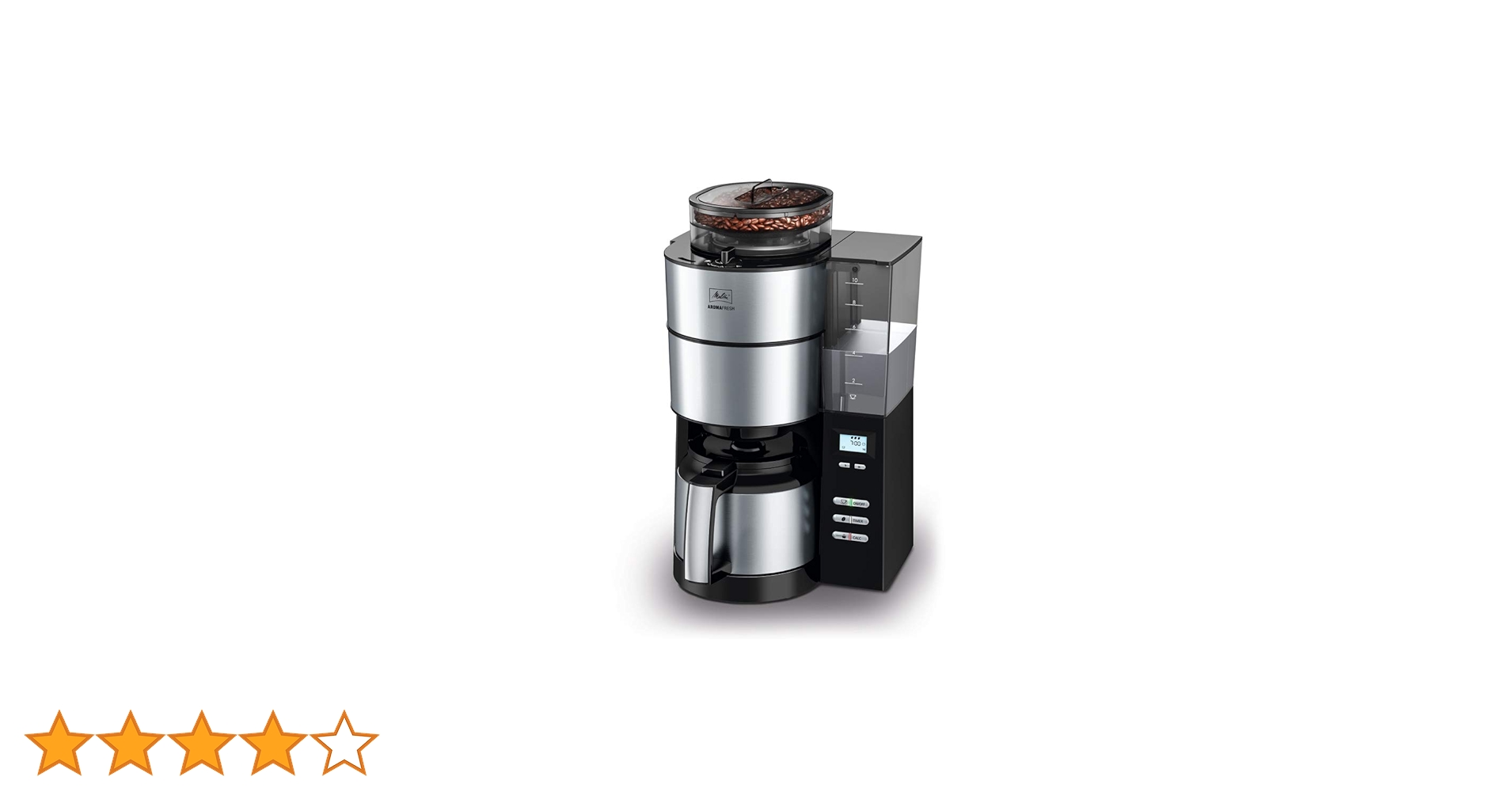 melitta アロマフレッシュサーモブラック AFT1021 メリタ、家庭用全自動コーヒーメーカー「アロマフレッシュサーモ